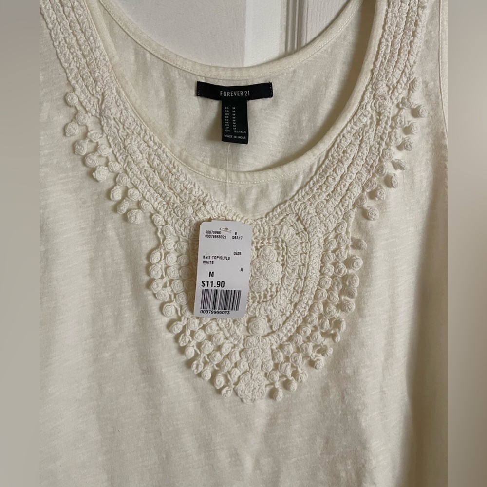 Forever 21 crop tank top NWT size M - Picture 2 of 3